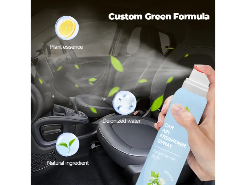 ​दुर्गंध को दूर करते हुए अपने वाहन के अंदर की हवा को ताज़ा करें।